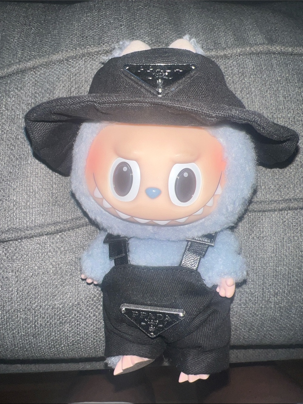 Authentic Labubu with Prada outfit